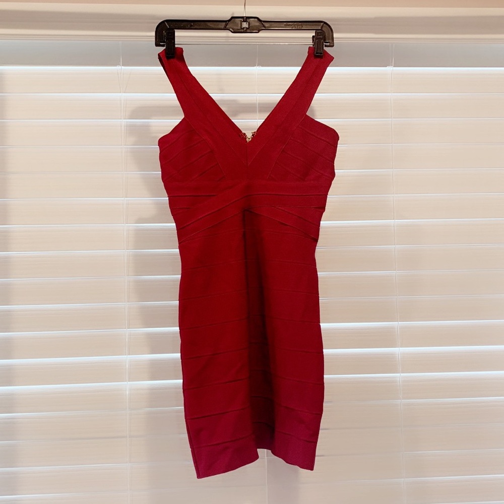 Red Bebe Dress